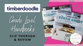 Timberdoodle Handbook Flip Through  Whats Inside Timberdoodles 6th and 8th Grade Kits Handbooks?