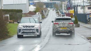 2024 LAND ROVER RANGE ROVER SPORT SVR SPIED TESTING AT THE NÜRBURGRING