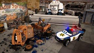 Who Killed Tow Mater?  Police McQueen  Future Cars