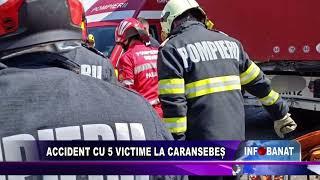 Accident cu 5 victime la Caransebeș