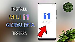 How To Become MIUI 11 GlobalIndia Beta Tester