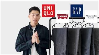 Who Makes The Best Baggy Jeans? Abercrombie Gap Levis Uniqlo