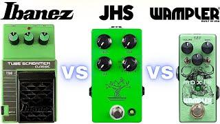 Ibanez TS10 vs JHS Bonsai vs Wampler Moxie  Best TS-10 Pedal?