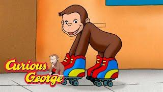 Georges Skating Adventure  Curious George  Kids Cartoon  Kids Movies