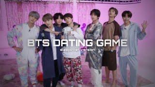 BTS DATING GAME  SLEEPOVER VERSION #bts #방탄소년단