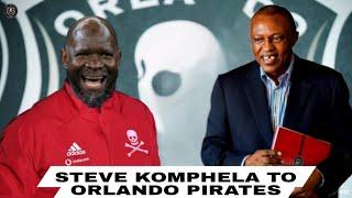 GOOD NEWS Orlando Pirates to Complete Signing of Steve Komphela as Assistant Coach