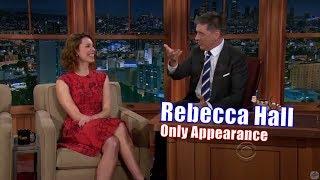 Rebecca Hall - She Ruined Craig Ferguson - Her Only Appearance