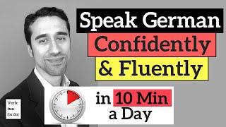 Learn to Speak German Confidently in 10 Minutes a Day - Verb tun to do