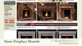 Cast Stone Fireplace Mantels  MantelsDirect.com