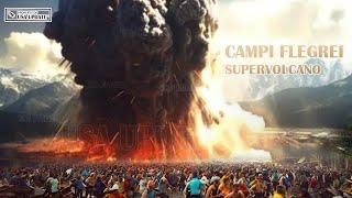Italians panic Live footage collapse of Campi flegrei caldera could trigger a supervolcano eruption
