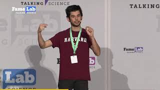 Das Konzept der imaginären Zeit - Julian David Rolfes - FameLab Bielefeld 2018