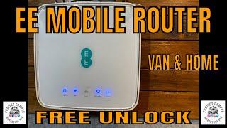 UNLOCK EE MOBILE ROUTER  VANLIFE WIFI  OFF GRID  240 VOLT TO 12 VOLT  SIM FREE  HACK  VLOG 145