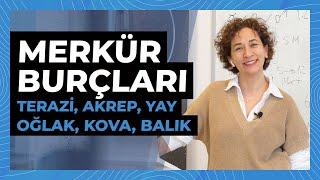 Merkür Burçları   TERAZİ AKREP YAY OĞLAK KOVA BALIK