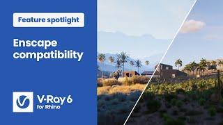 V-Ray 6 for Rhino — Enscape to V-Ray compatibility