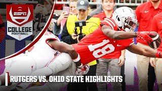 Rutgers Scarlet Knights vs. Ohio State Buckeyes  Full Game Highlights