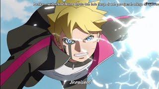 3 scene Uzumaki Boruto  Raiton Jinraisen