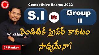 SI ConstableSI vs Group 2? is it possible to prepare for SI and Group 2 at the same time?