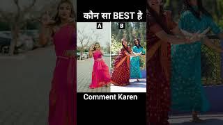 Gulabi Sadi Dance Reel ft. Hindi+   #tanurawat33  #trending #viral #reaction #vlogger #shorts