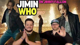 BTS Jimin Who  The Tonight Show Starring Jimmy Fallon REACTION