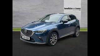 Mazda CX-3 2.0 SKYACTIV-G Sport Black+ Petrol Manual Eternal Blue 38300 Miles - DX19 OGM