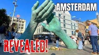  LEIDSEPLEIN AMSTERDAM NEW MONUMENT REVEALED  LATEST HOTSPOT IN THE CITY  SUMMER WALK 2024