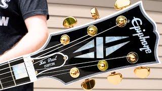 The Worst Deal but Nicest Looking  2024 Epiphone Inspired By Gibson  Les Paul Custom Ebony Review