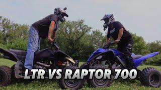 2024 Yamaha Raptor 700 vs Suzuki LTR 450