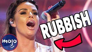 Top 10 Nightmare Career Moves by British Celebrities