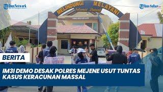 IM3I Demo Desak Polres Mejene Usut Tuntas Kasus Keracunan Massal