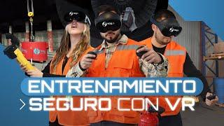 ¿Por qué se usa REALIDAD VIRTUAL para el ENTRENAMIENTO SEGURO de operadores?