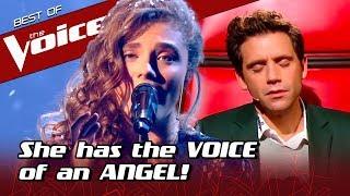 This Beautiful ANGELIC voice MOVES the coaches in The Voice