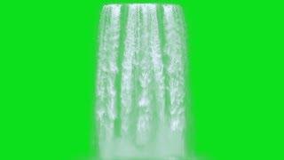 Green Screen Waterfall 2