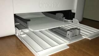 Brother DCP-1610WE Printing  Demo