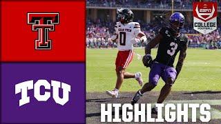 Texas Tech Red Raiders vs. TCU Horned Frogs  Full Game Highlights  ESPN College Football