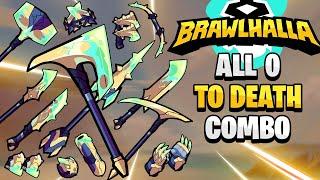 Every Weapons All 0 To Death Combo In Brawlhalla