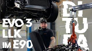 Dicker Kühler im E90  Wagner EVO 3 by dieseltuningparts