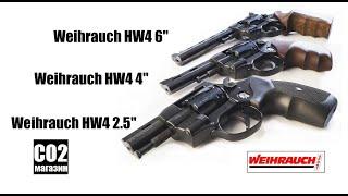Обзор револьверов Weihrauch HW4 2.5 Weihrauch HW4 4 Weihrauch HW4 6