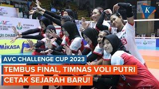 Sejarah Baru Timnas Voli Putri Tembus Final AVC Challenge Cup 2023