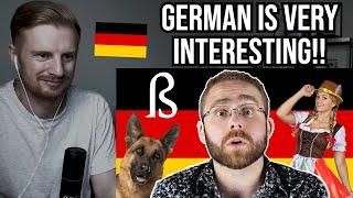 Reaction To Language Review German