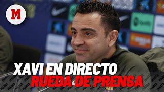 EN DIRECTO I Rueda de prensa de Xavi Hernández previa al partido contra el Sevilla en vivo