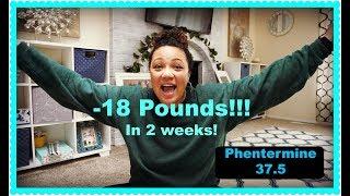 Lost 18 pounds in 2 weeks Weight Loss Update  Phentermine