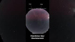 Polarlichter über Oberösterreich am 23. April 2023 