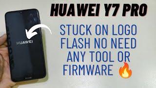 Huawei Y7 Pro Flash Without Pc Hang On Logo  Huawei Ldn-Lx2 Stuck On Logo