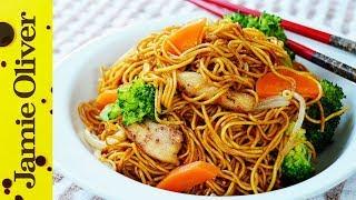 Stir Fry Chicken Noodles 鸡肉炒面  The Dumpling Sisters