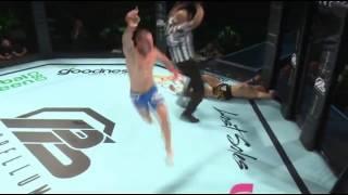 Davy Gallon KOs Rolling Thunder Kick Ross Pearson at Probellum 1