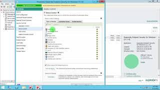 how to block removable drives in kaspersky security center 11