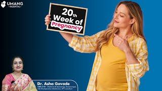 20th Week of Pregnancy  गर्भावस्था का 20 वा सप्ताह  Dr. Asha Gavade  Umang Hospital  Pune