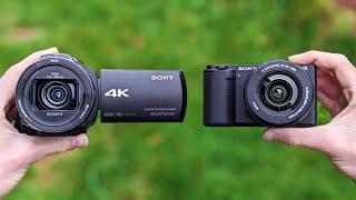Camcorder vs Mirrorless Camera Which One is Better?