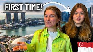 Russian Girls First Time in SINGAPORE 