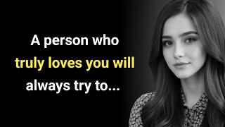 A Person Who Truly Loves You Will Always Try To...  Psychology Facts About Love